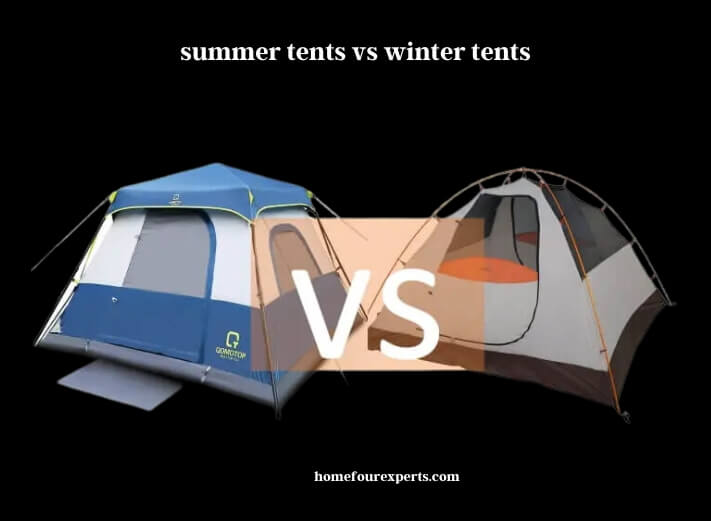 summer tents vs winter tents