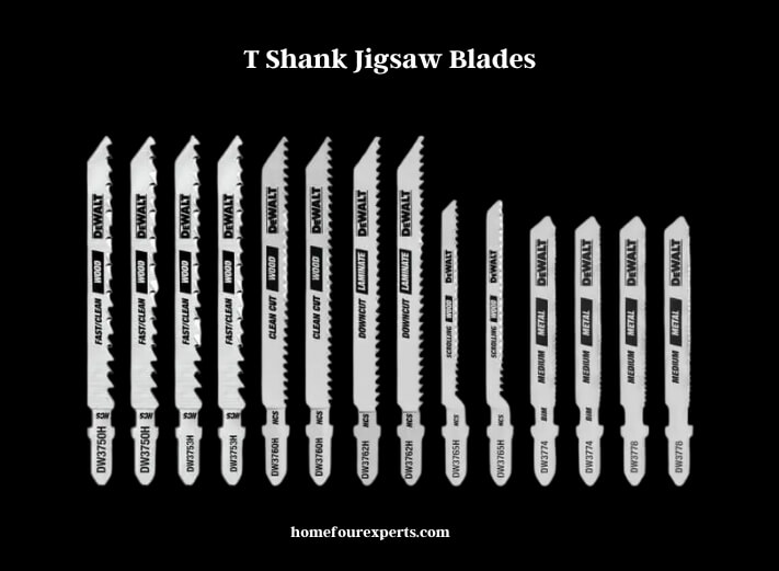 t shank jigsaw blades