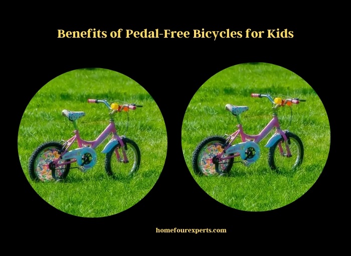 benefits of pedal-free bicycles for kids