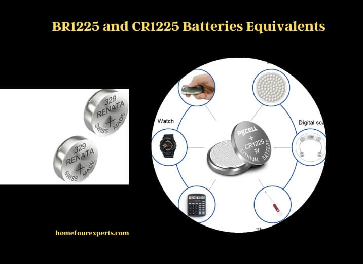 br1225 and cr1225 batteries equivalents