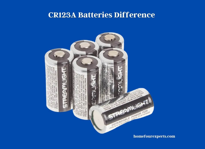 cr123a batteries difference