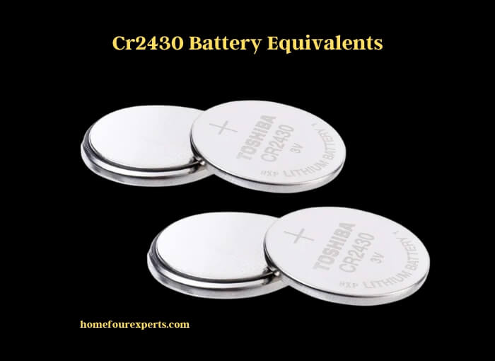 cr2430 battery equivalents