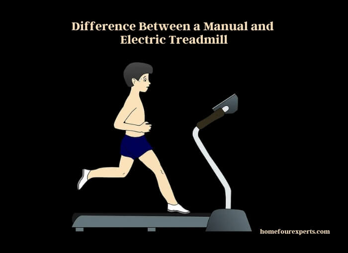 difference between a manual and electric treadmill