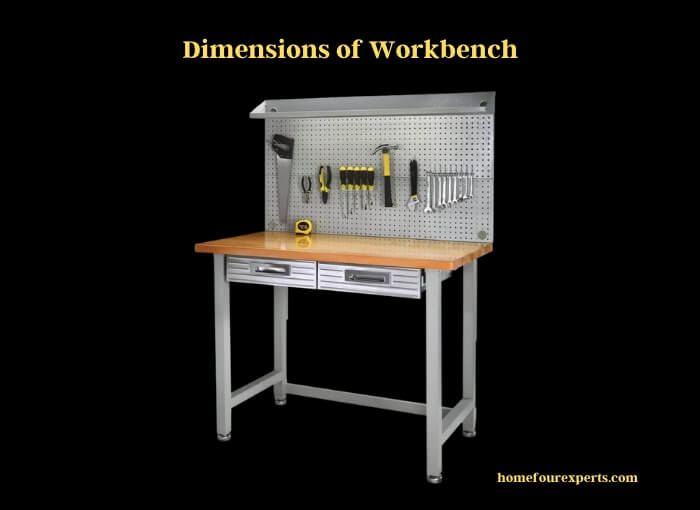 dimensions of workbench