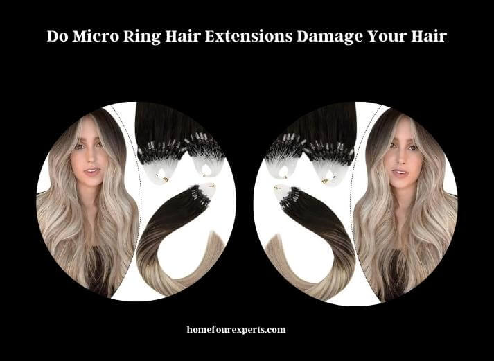 do micro ring hair extensions damage your hair