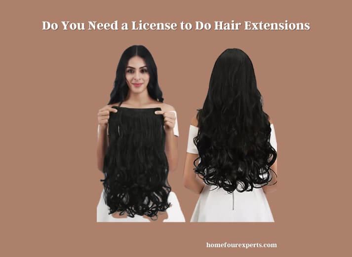 do you need a license to do hair extensions