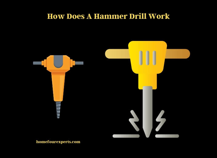 how does a hammer drill work