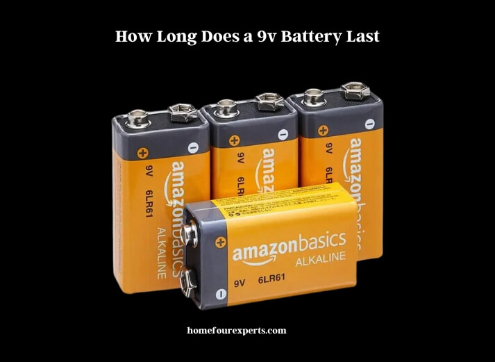 how long does a 9v battery last