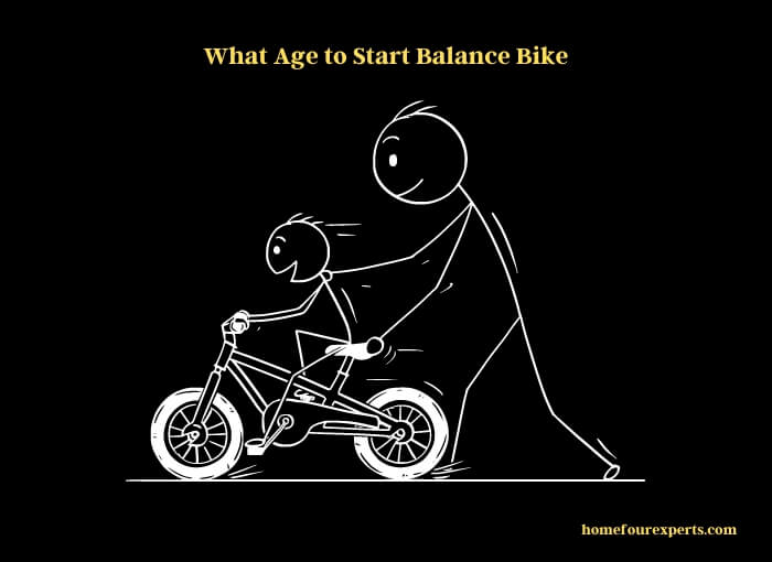 what age to start balance bike