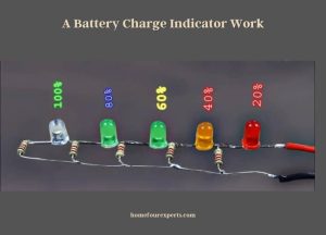 a battery charge indicator work