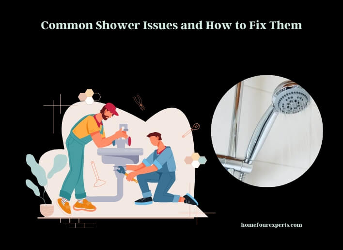 common shower issues and how to fix them