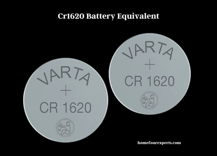 CR1620 Batteries Equivalent and Replacement Chart