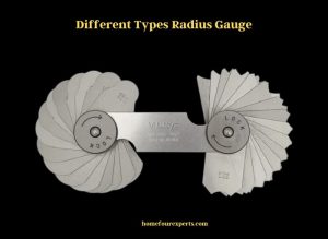 different types radius gauge