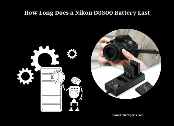 how long does a nikon d3300 battery last