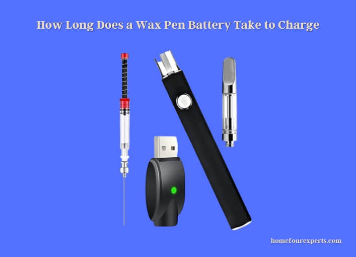 how long does a wax pen battery take to charge