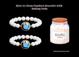 how to clean pandora bracelet with baking soda