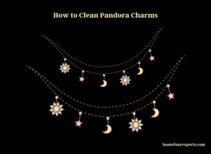how to clean pandora charms