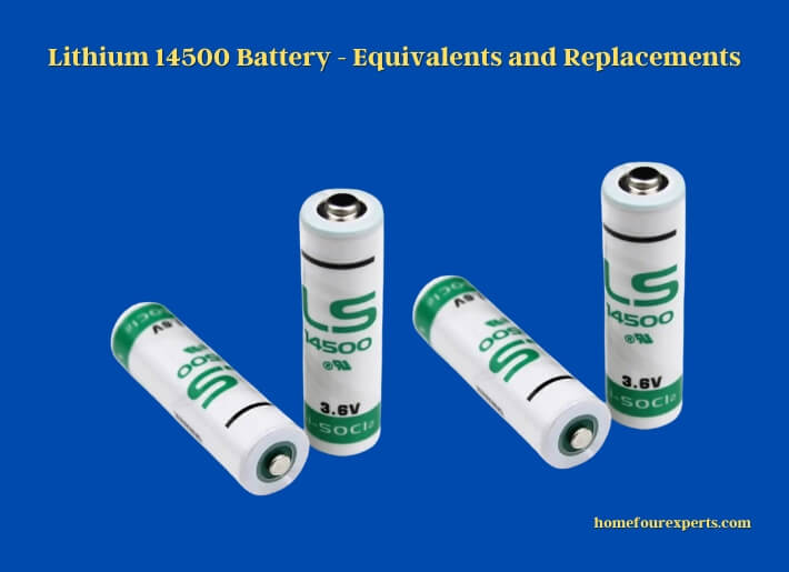 lithium 14500 battery - equivalents and replacements