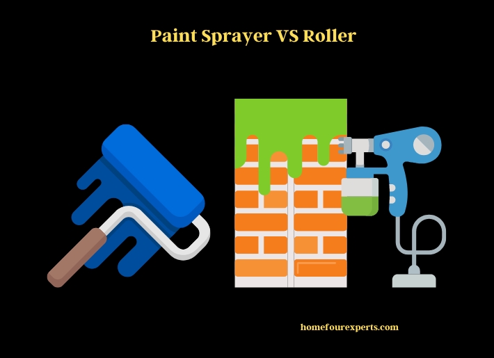 paint sprayer vs roller