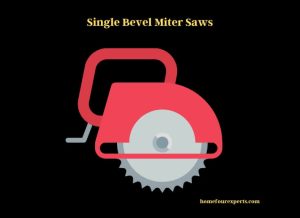 single bevel miter saws