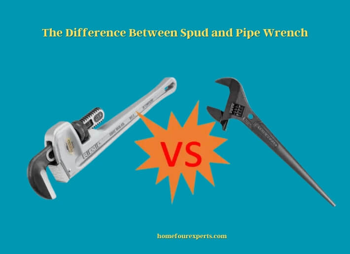 the difference between spud and pipe wrench