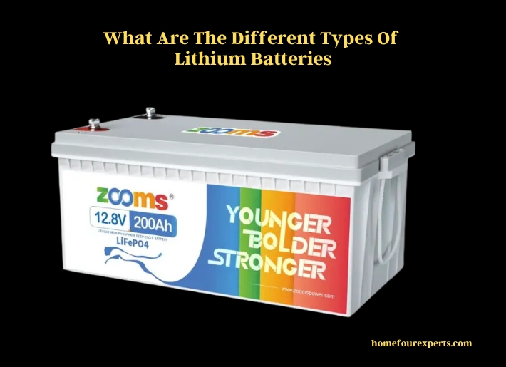 what are the different types of lithium batteries