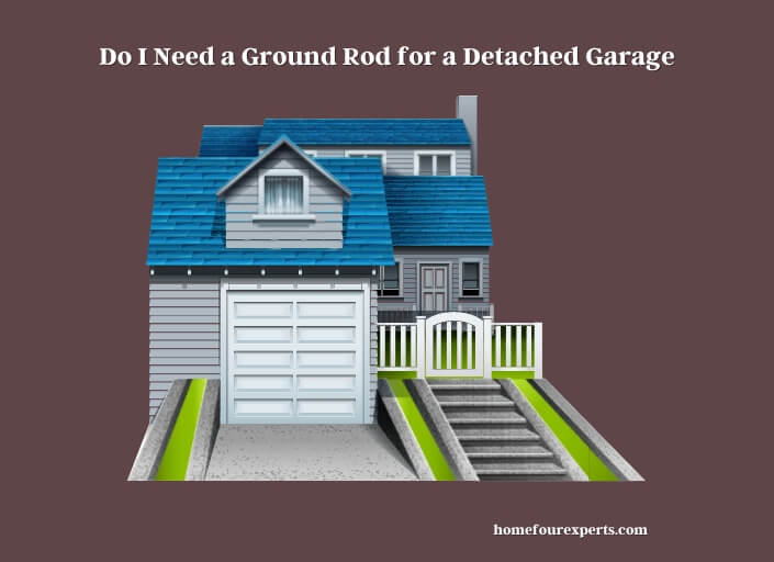 do i need a ground rod for a detached garage