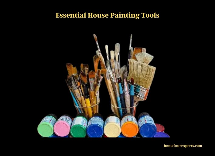 essential house painting tools