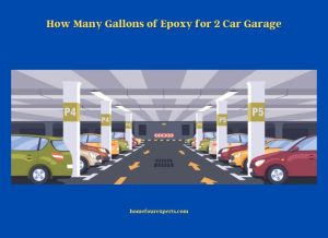 how many gallons of epoxy for 2 car garage