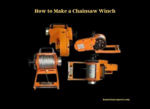 how to make a chainsaw winch