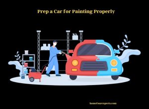 prep a car for painting properly