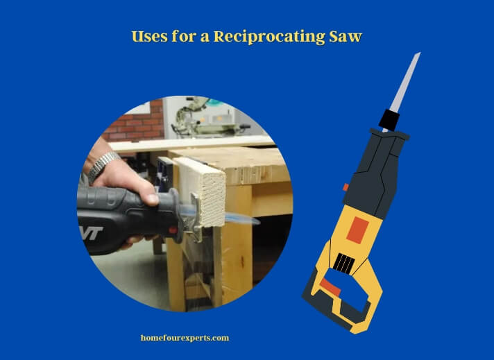 uses for a reciprocating saw