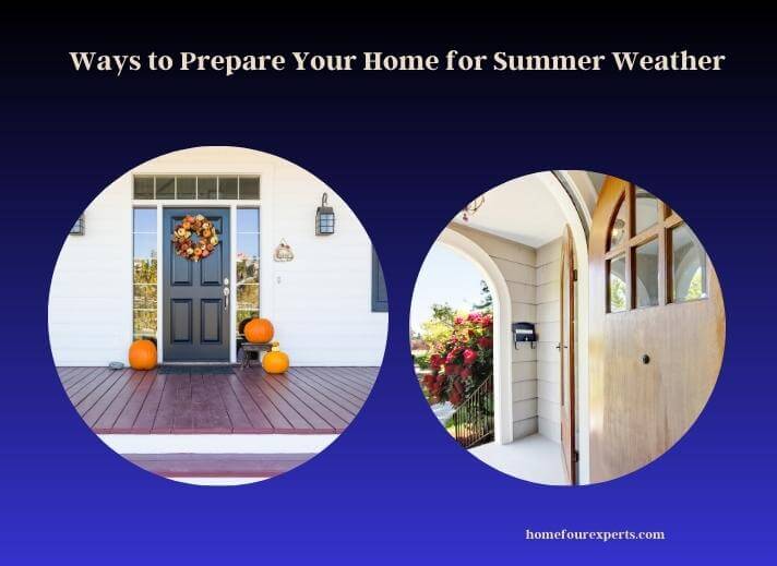 ways to prepare your home for summer weather