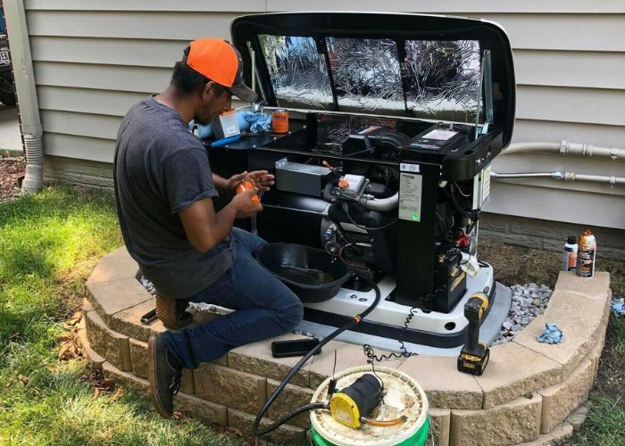 how much does it cost to install a generac whole house generator