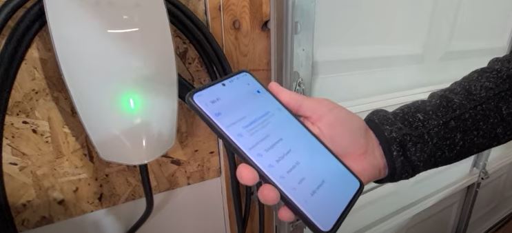 how to connect to tesla wall connector wifi