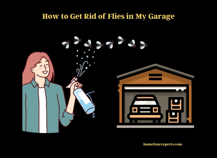 how to get rid of flies in my garage