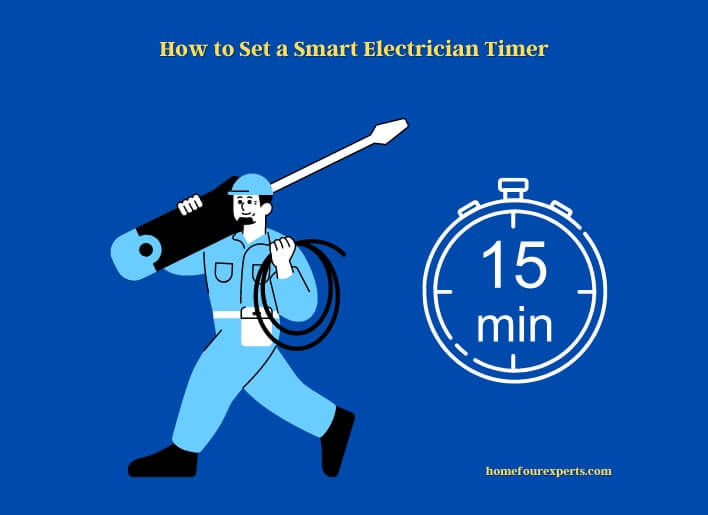 how to set a smart electrician timer