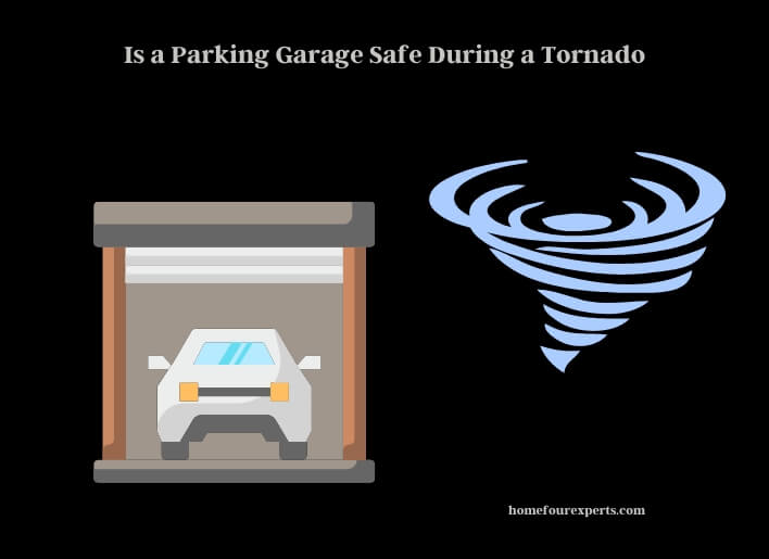is a parking garage safe during a tornado