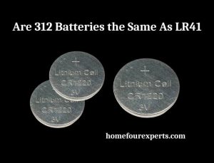are 312 batteries the same as lr41