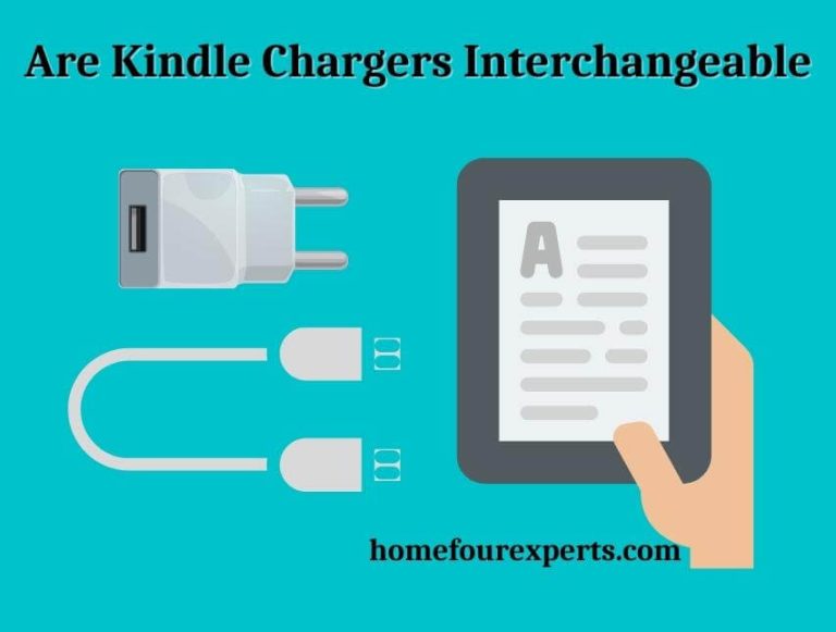 Are Kindle Chargers Interchangeable? (Here is the Answer)