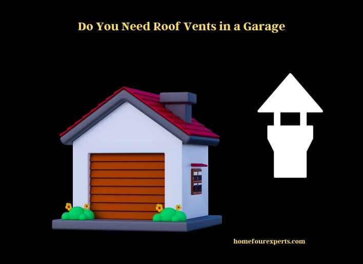 do you need roof vents in a garage