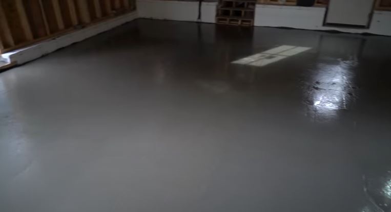 heated garage floor 