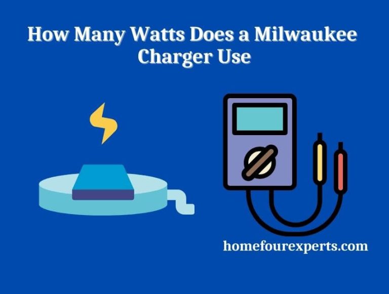 How Many Watts Does a Milwaukee Charger Use?