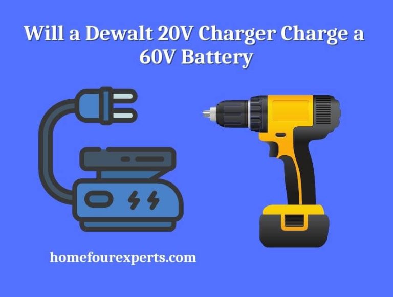 Will a Dewalt 20V Charger Charge a 60V Battery? Yes or No!