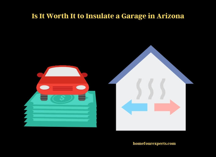 is it worth it to insulate a garage in arizona
