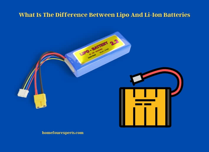 what is the difference between lipo and li-ion batteries