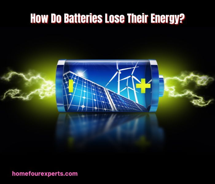 how do batteries lose their energy