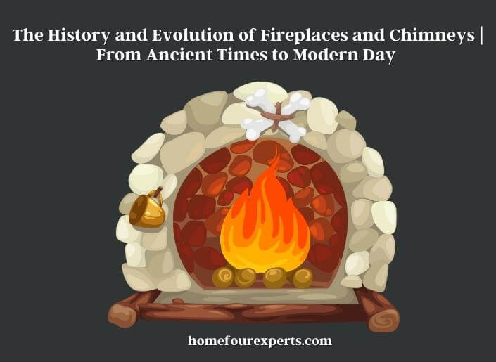 the history and evolution of fireplaces and chimneys from ancient times to modern day