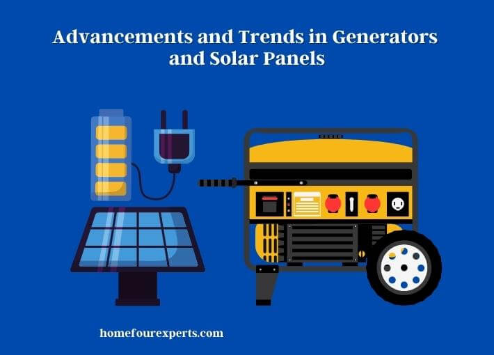 advancements and trends in generators and solar panels