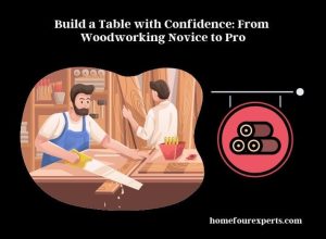 build a table with confidence from woodworking novice to pro